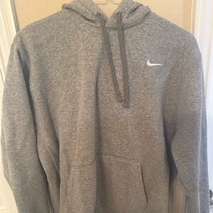 Nike Men's Heather Gray Hoodie